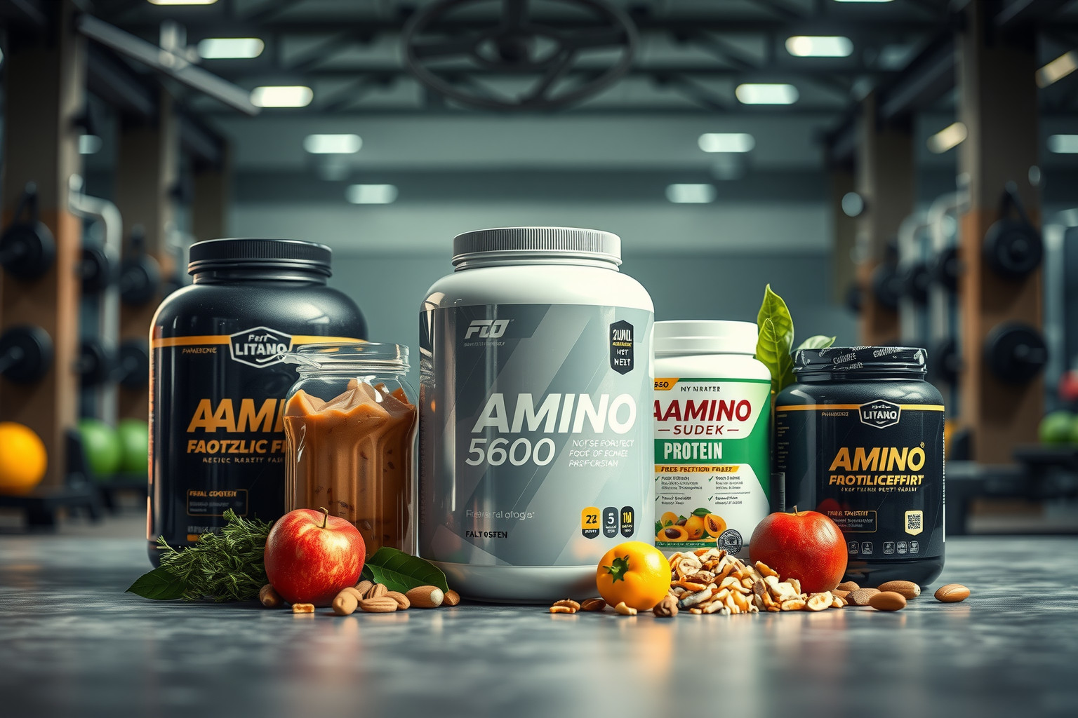Az Amino 5600 és fehérjepor együtt gyorsabb izomnövekedést támogat.