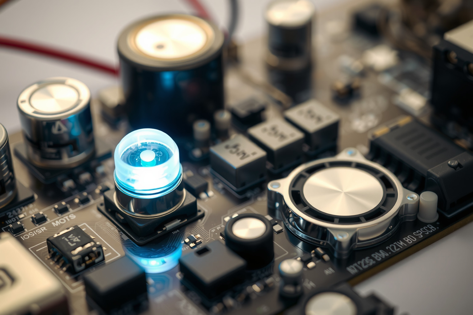 Az astabil multivibrátor pontos időzítést biztosít LED villogtatásban.