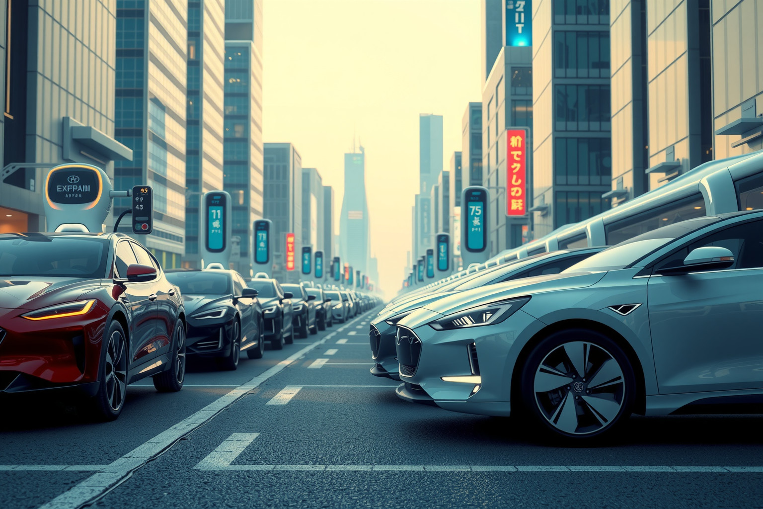 Japán élen jár a hibrid és elektromos autók fejlesztésében.