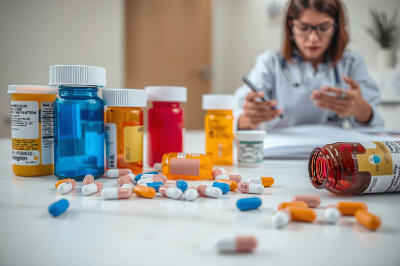 Az escitalopram gyakran okozhat szédülést és hányingert.