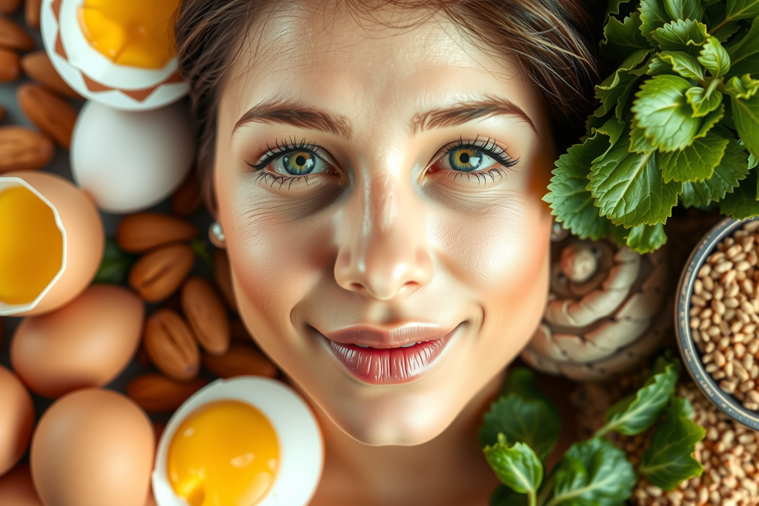 A B-vitaminok elősegítik a bőr regenerálódását és ragyogását.