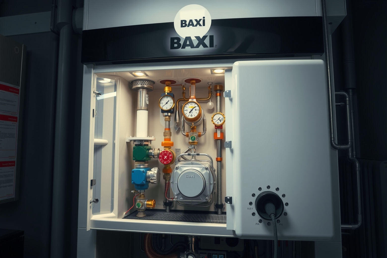 A Baxi kazánok beépített biztonsági rendszerei automatikusan szabályozzák a működést.