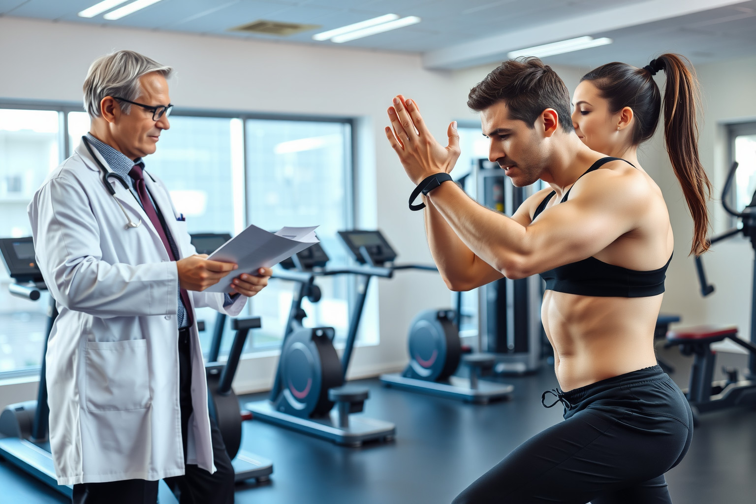 HIIT edzés előtt mindig konzultáljunk orvosunkkal egészségünkért.