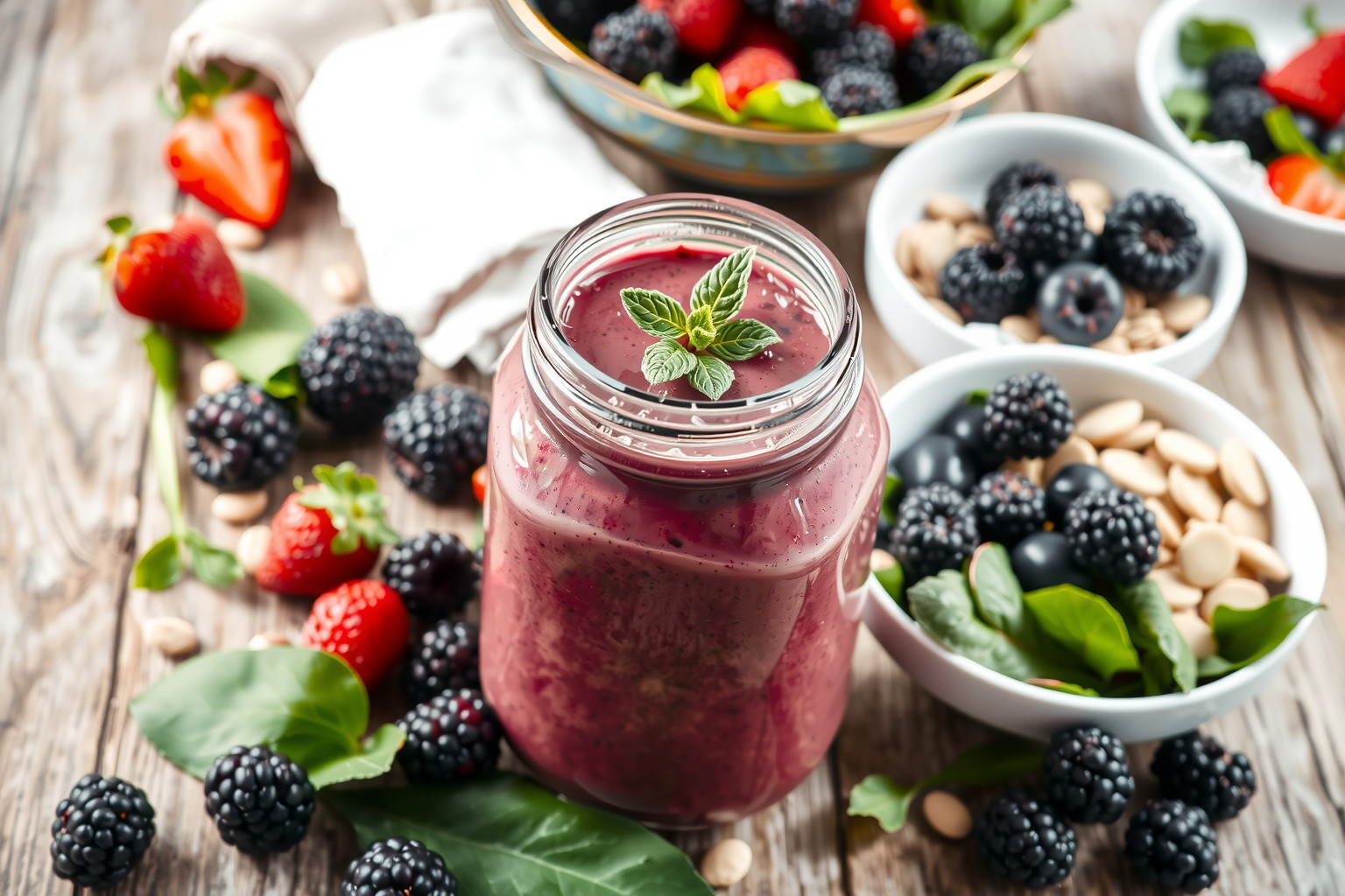 A szeder smoothie-kban és salátákban könnyen beilleszthető.