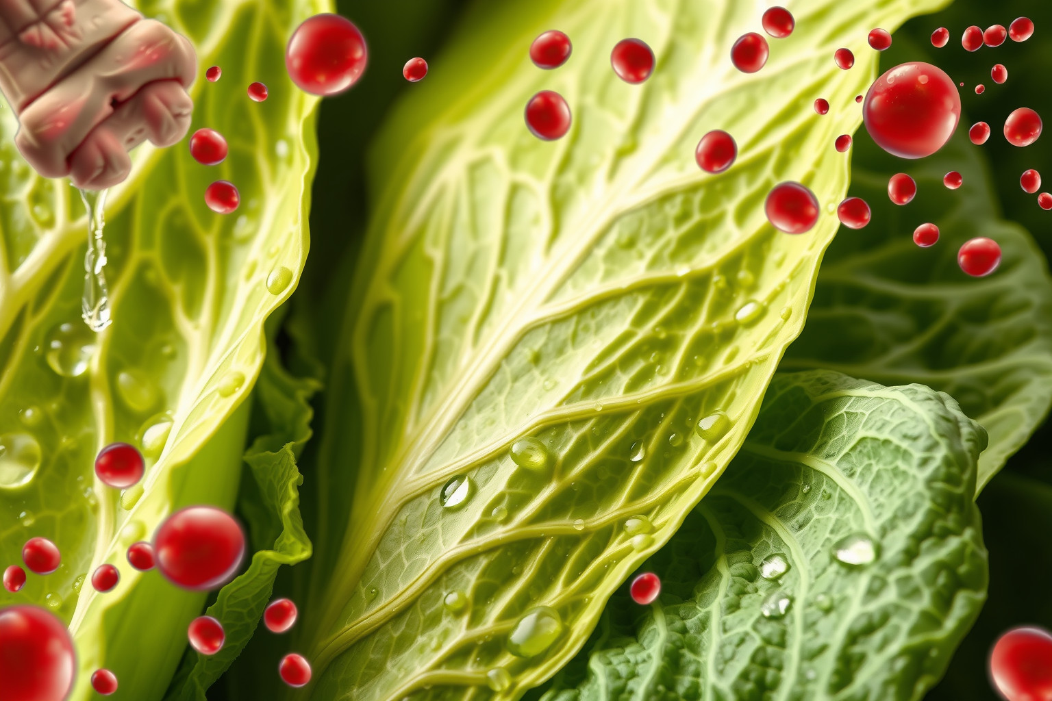 A káposzta gazdag K-vitaminban, támogatja a véralvadást és csontokat.