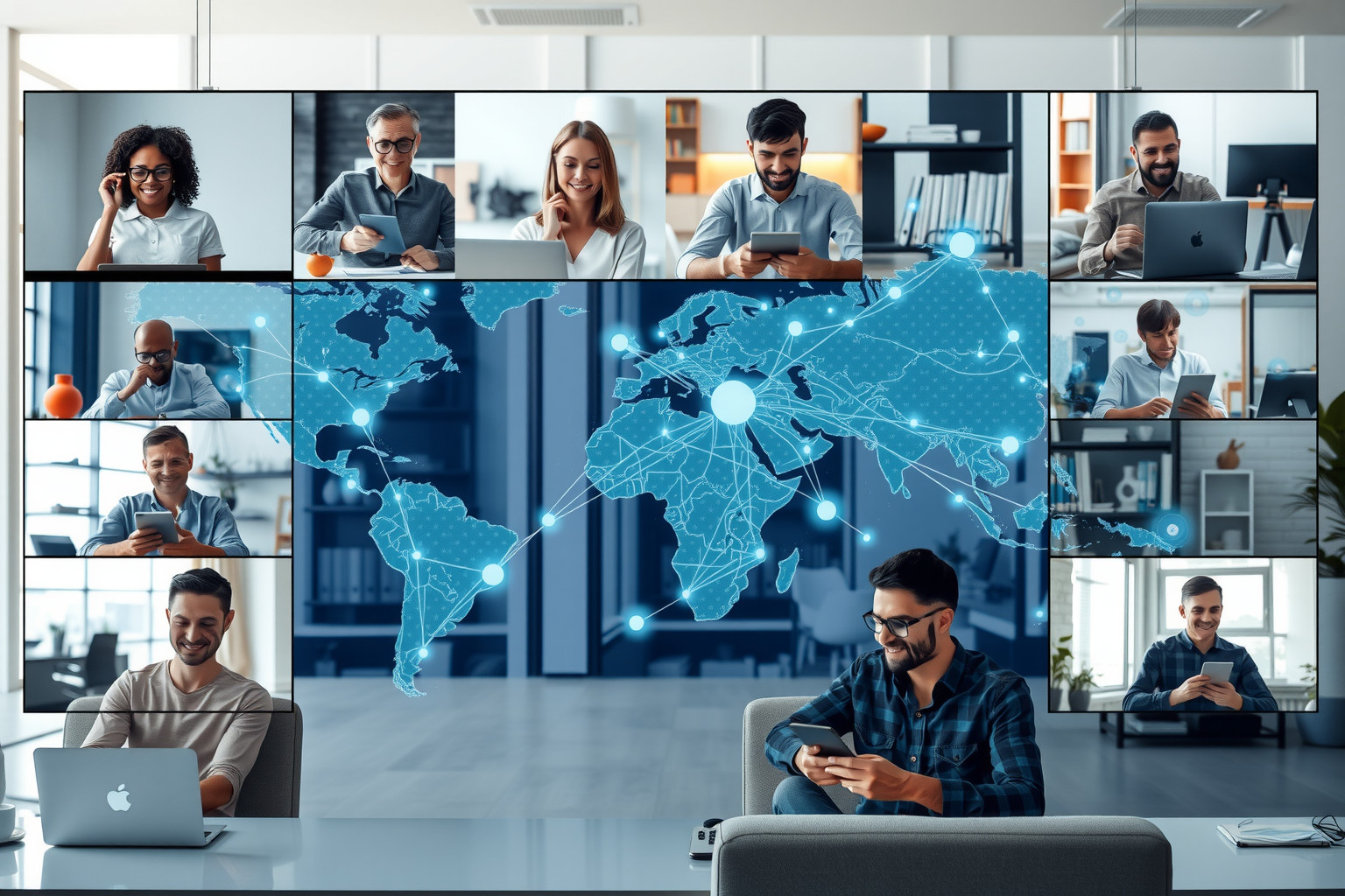 Az internet forradalmasította a globális kommunikáció gyorsaságát.
