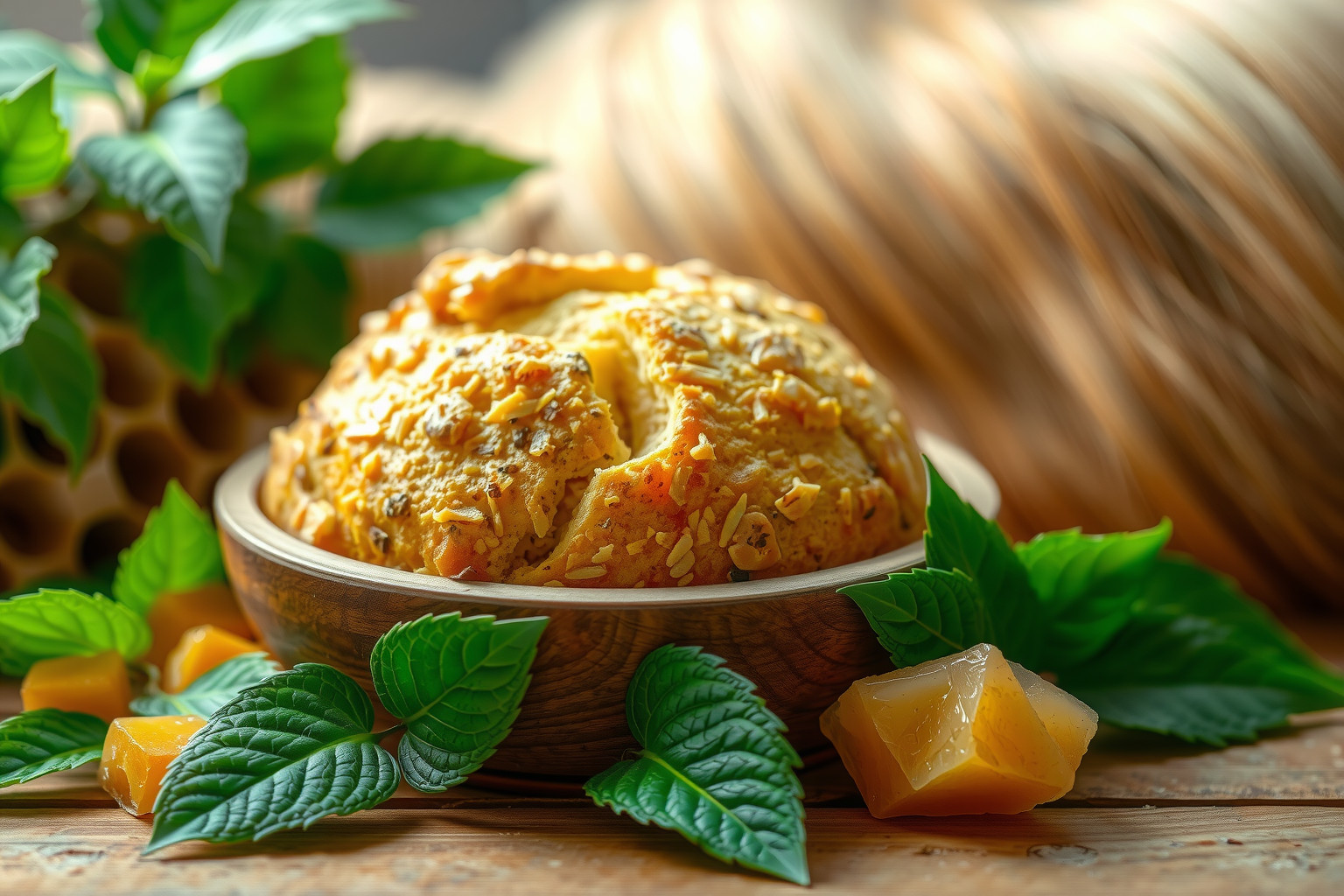 A méhkenyér gazdag antioxidánsokban, serkenti a haj növekedését.