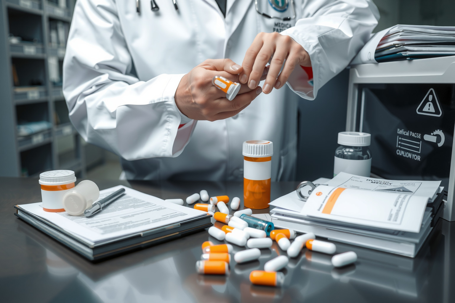 Az opioidok szigorú ellenőrzése csökkenti a visszaélés esélyét.