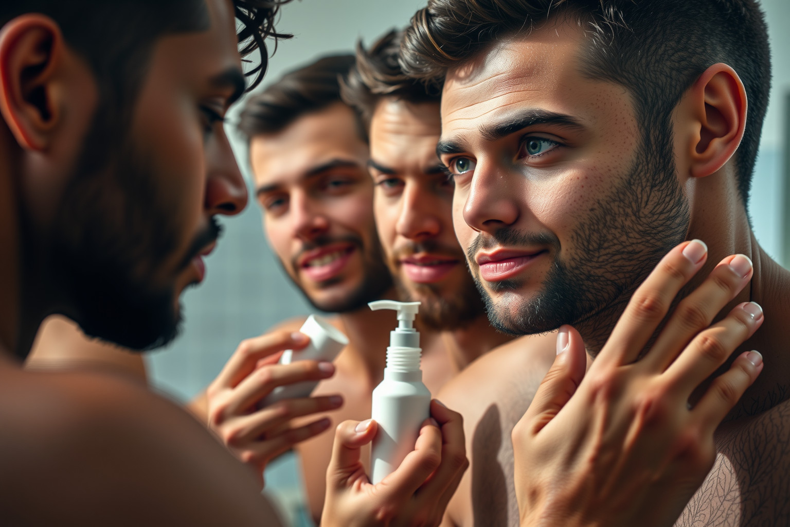 A retinol férfiaknál csökkenti a borotválkozás okozta irritációt.