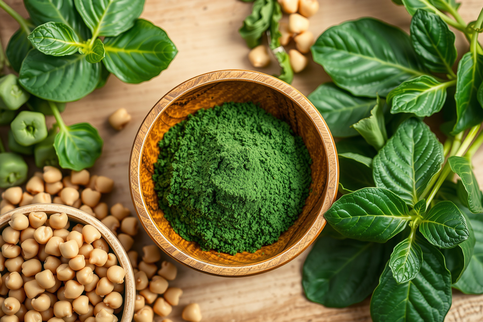 A spirulina teljes értékű növényi fehérjeforrás, gazdag aminosavakban.