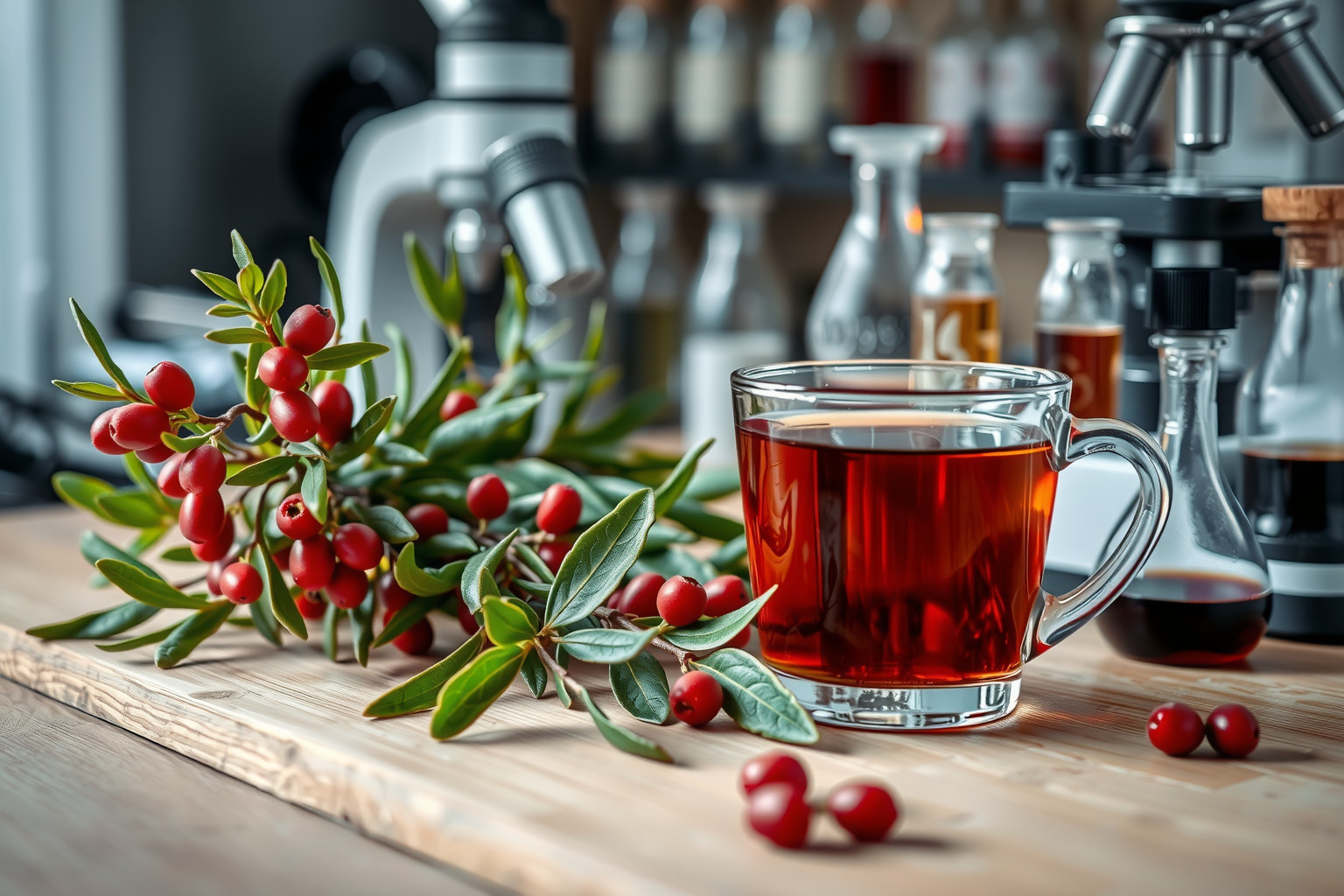 A fagyöngy tea flavonoidokban és alkaloidokban gazdag.