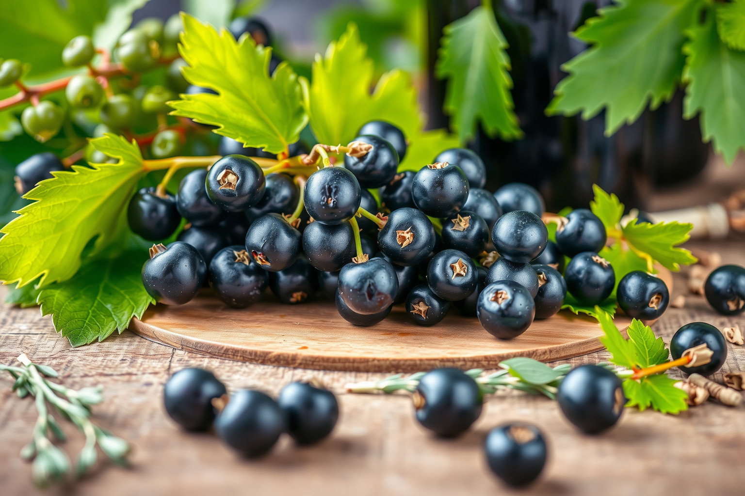 A fekete ribizli erős antioxidáns, csökkenti a gyulladást.