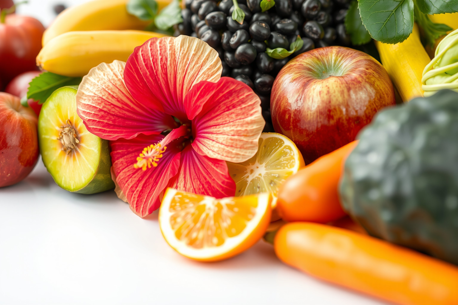 A hibiszkusz gazdag C-vitaminban, vasban és antioxidánsokban.