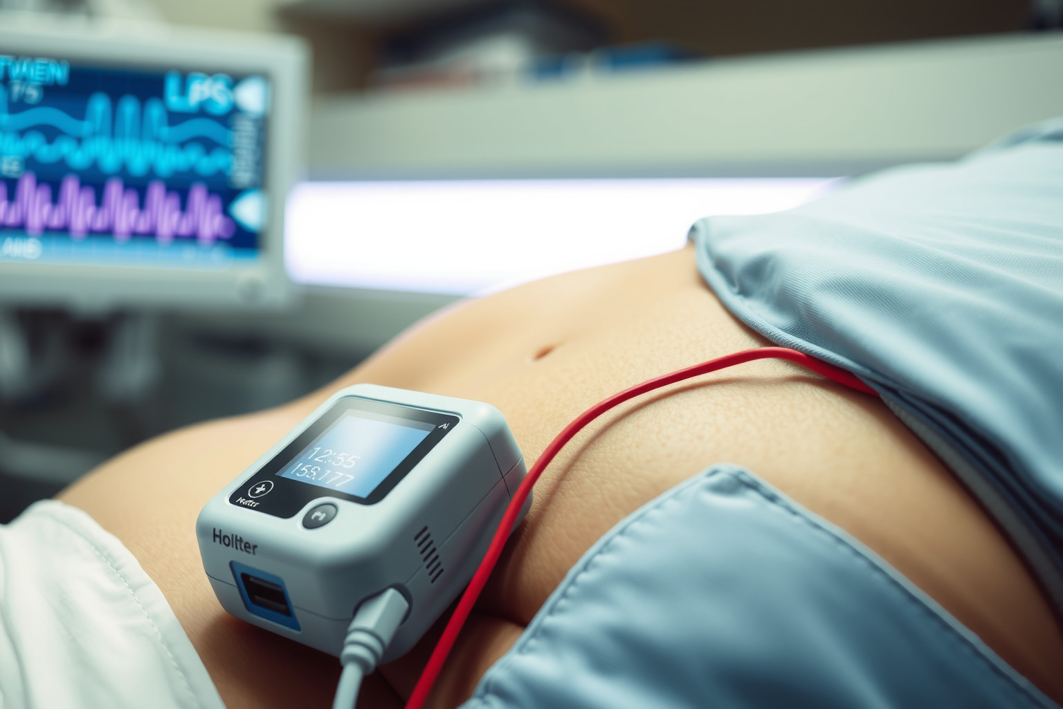 A Holter monitor 24 órás szívritmuszavar-felismerést tesz lehetővé.