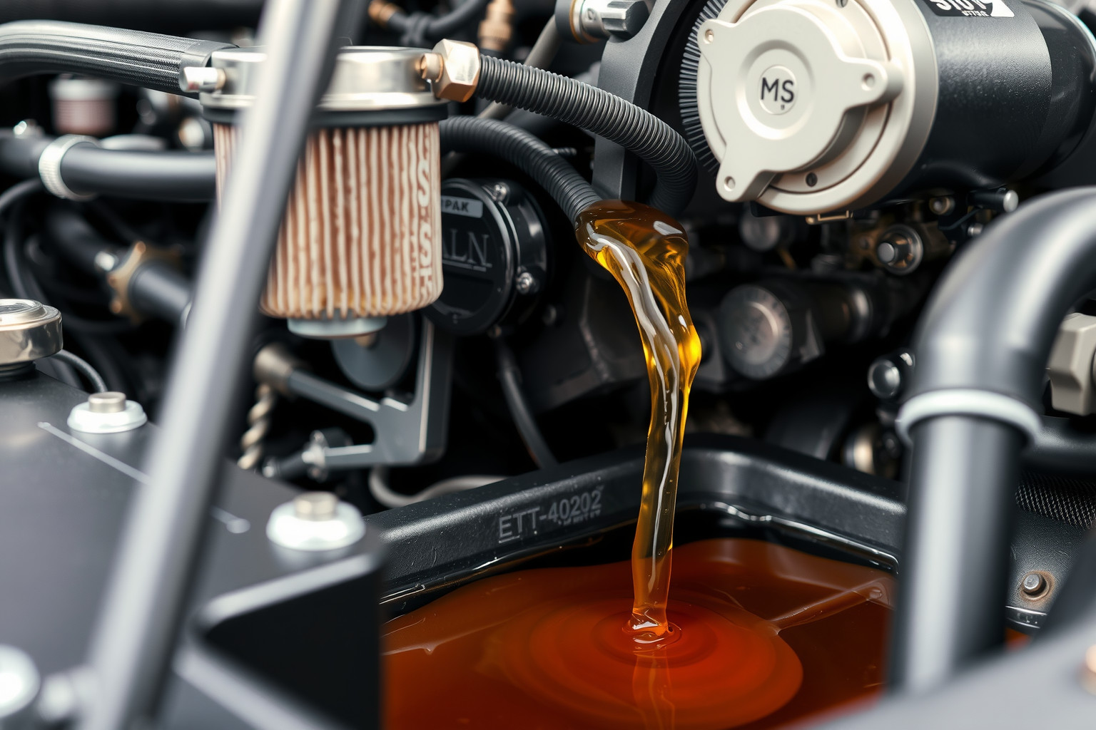 A kenési rendszer biztosítja a motor alkatrészeinek hosszú élettartamát.