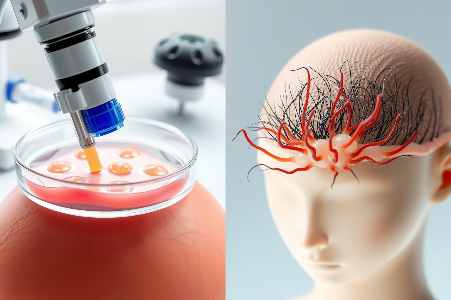 A koffein serkenti a hajhagymák növekedését in vitro és in vivo.