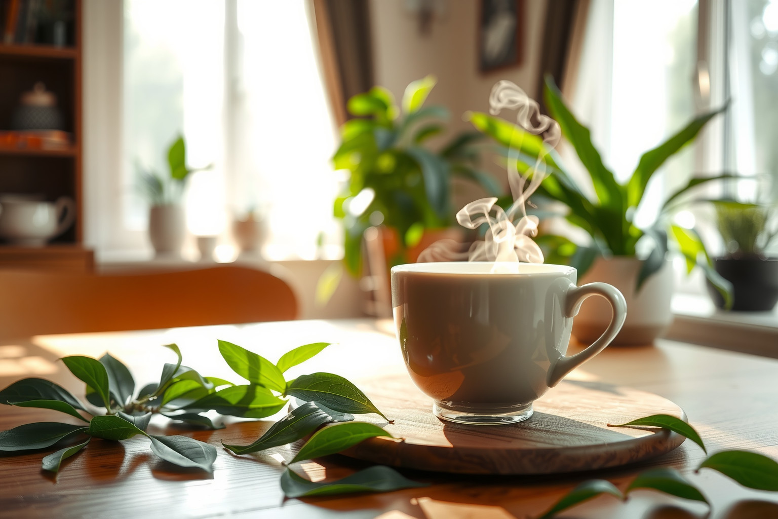 A kukicha tea természetes stresszoldó és nyugtató hatású ital.