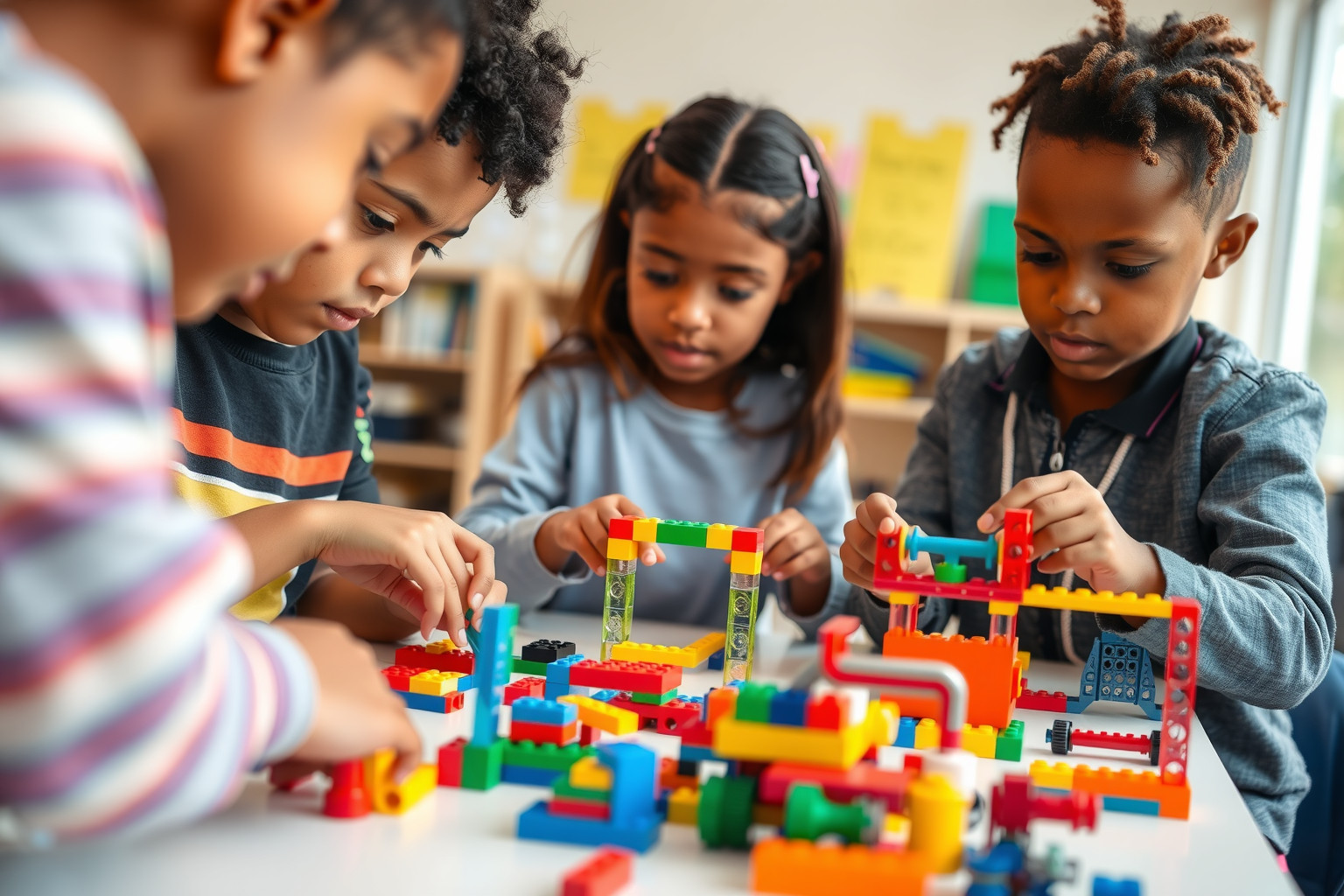 A LEGO játékok fejlesztik a gyermekek mérnöki és matematikai készségeit.