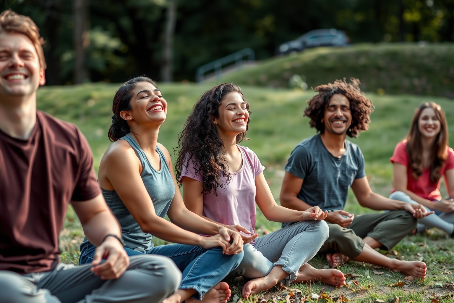 A nevetés erősíti a mindfulness-t, csökkenti a stresszt.