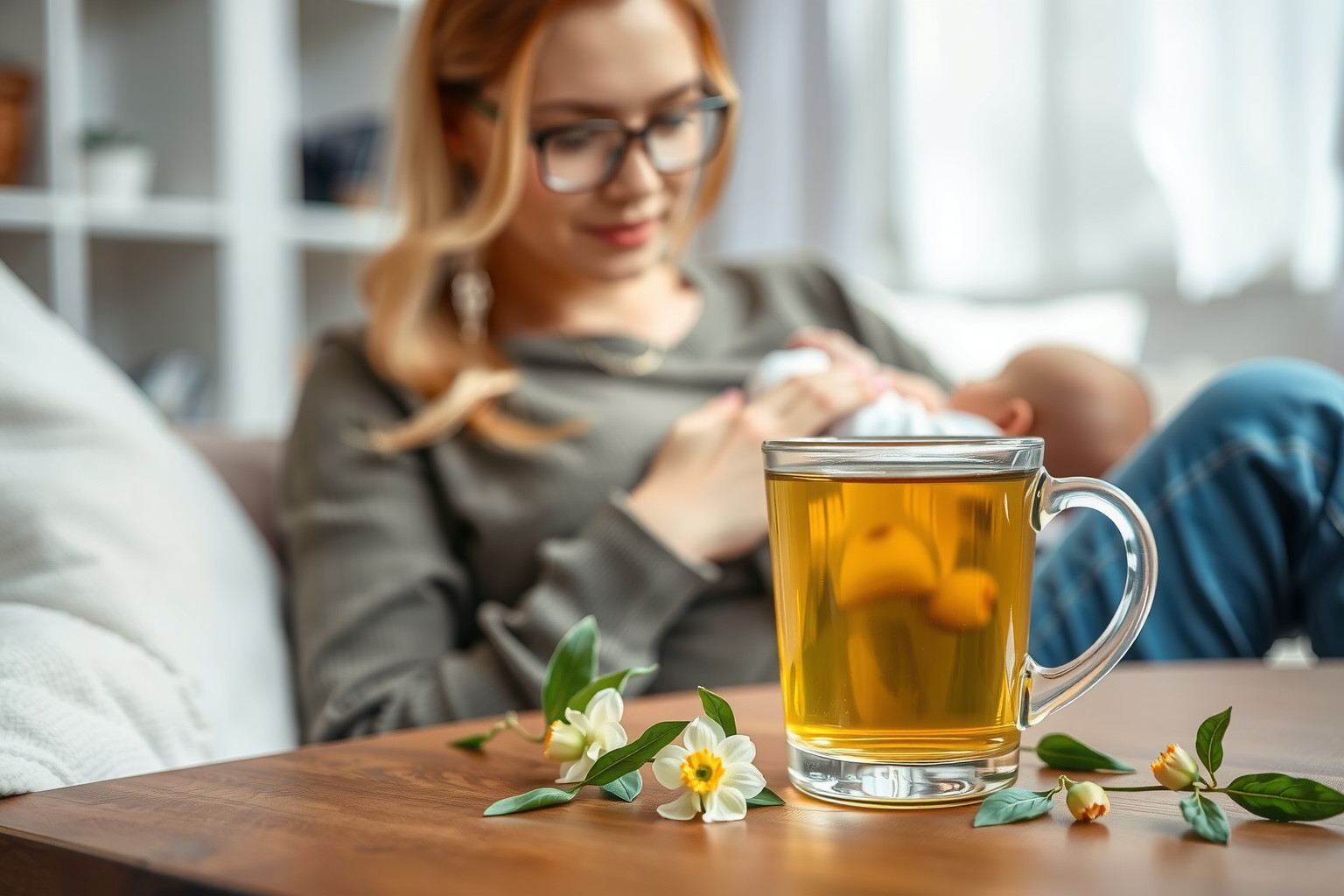 A palástfű tea serkentheti a tejtermelést, de óvatosan fogyasztandó.