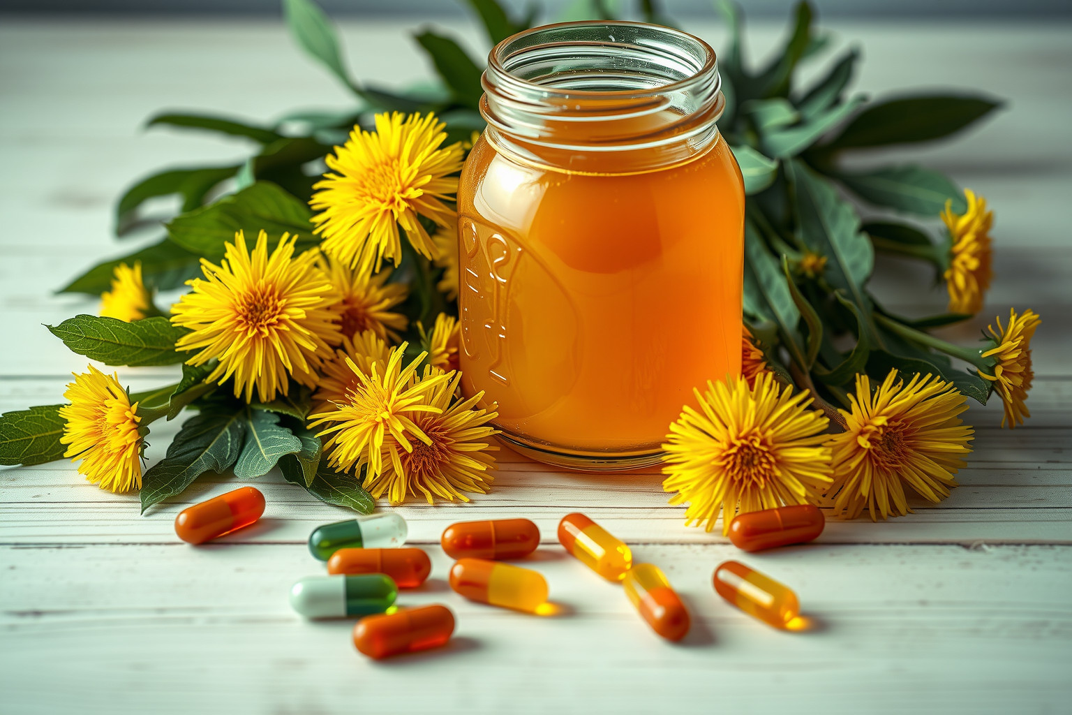 A pitypang szirup gazdag antioxidánsokban, vitaminokban és ásványi anyagokban.