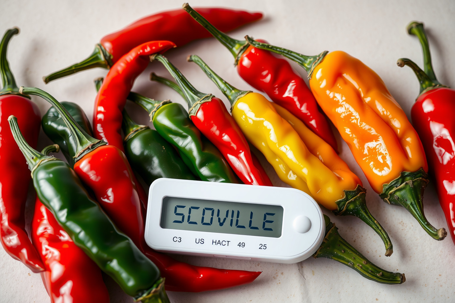 A Scoville-skála a chili paprika csípősségét méri pontosan.