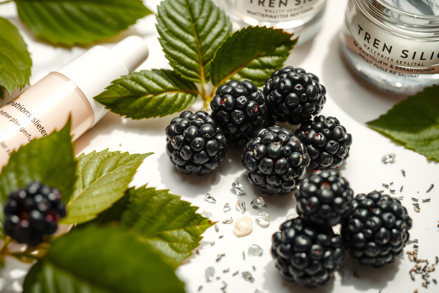 A szederlevél antioxidánsai fiatalítják és táplálják a bőrt.