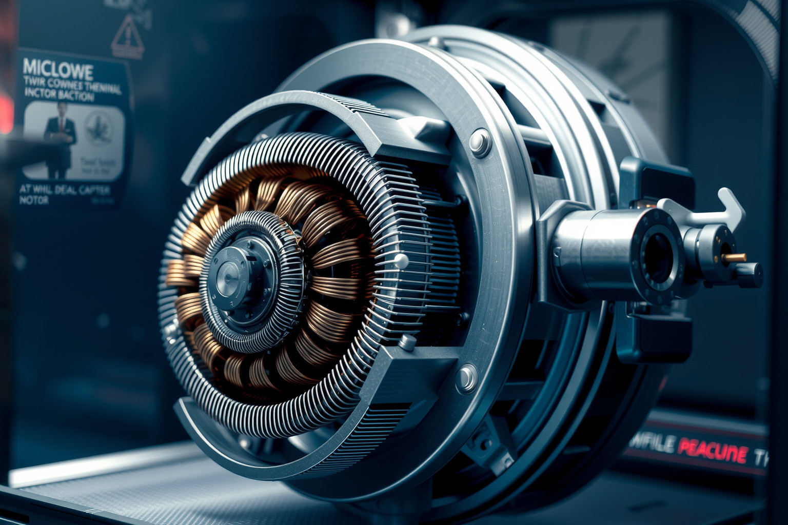 A szinkronmotor pontos fordulatszáma mikrohullámú sütők tányérforgatójában.