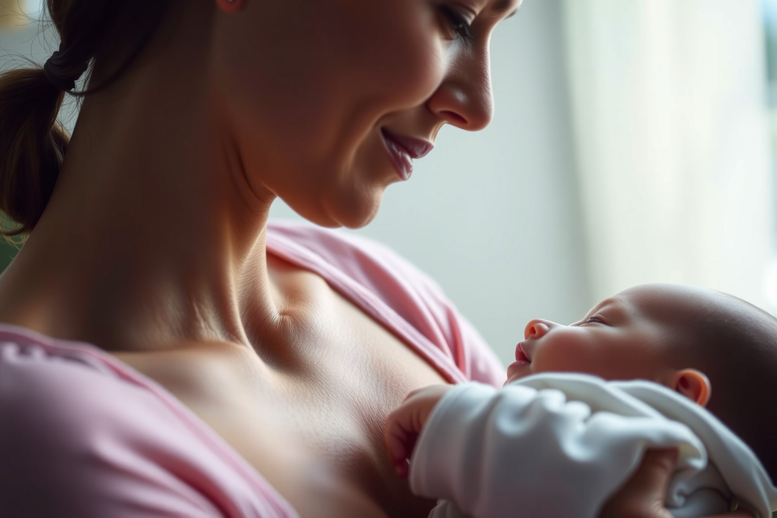 A szoptatás elősegítheti a pajzsmirigy hormonális egyensúlyát.