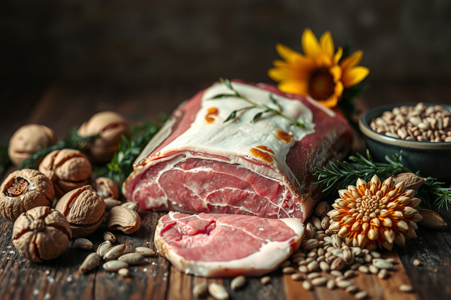 A disznózsírban az omega-3 és omega-6 arány egészséges.