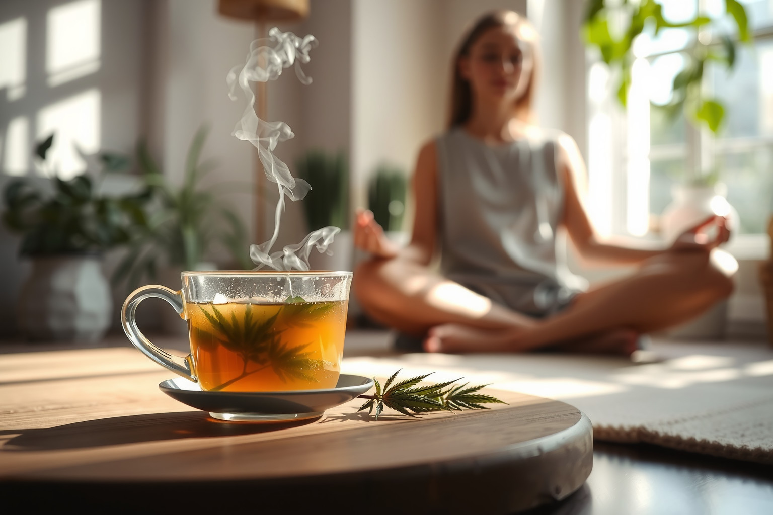 A vadkender tea természetes módon csökkenti a stressz hormonokat.