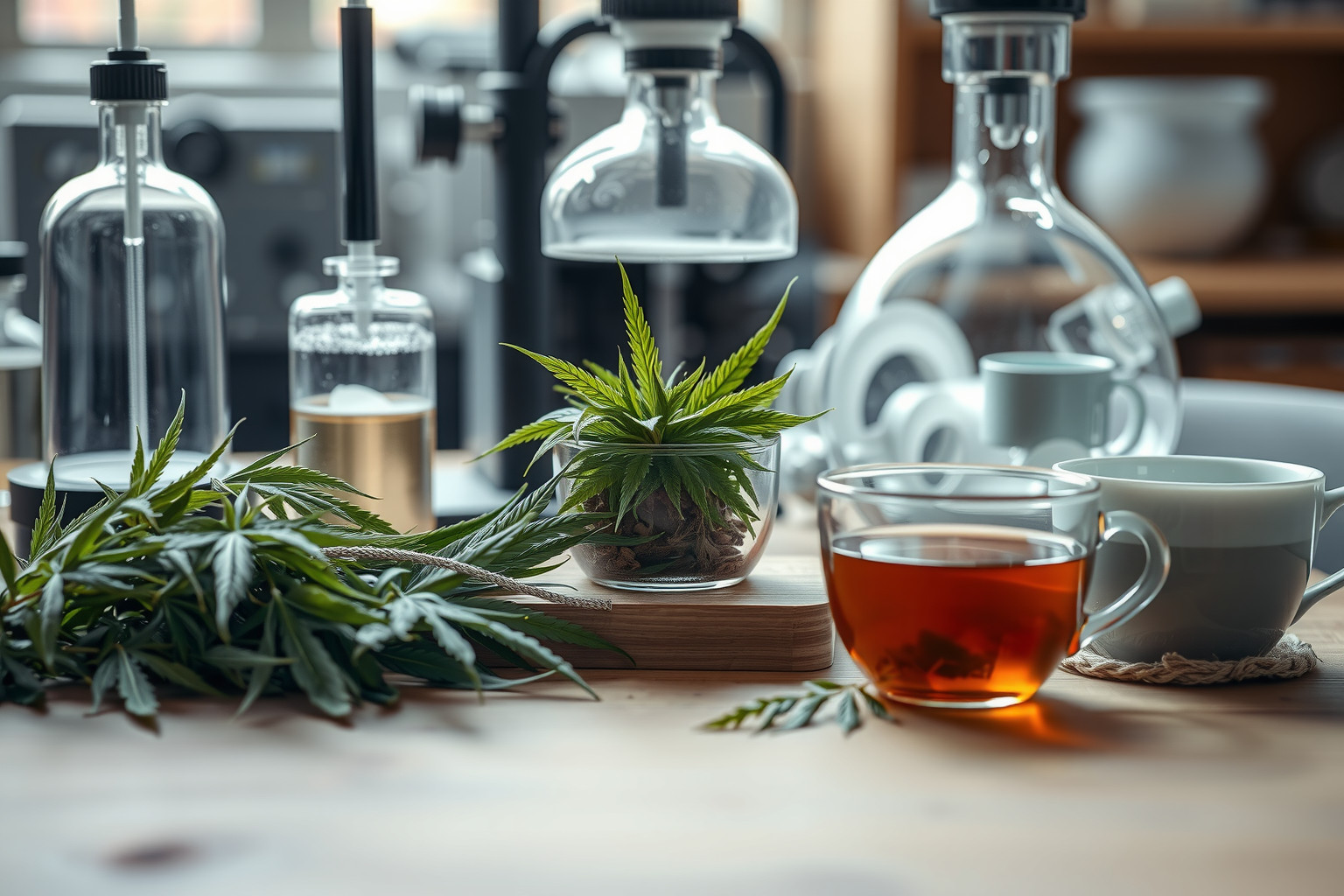 A vadkender tea jövője ígéretes az egészségmegőrző kutatásokban.