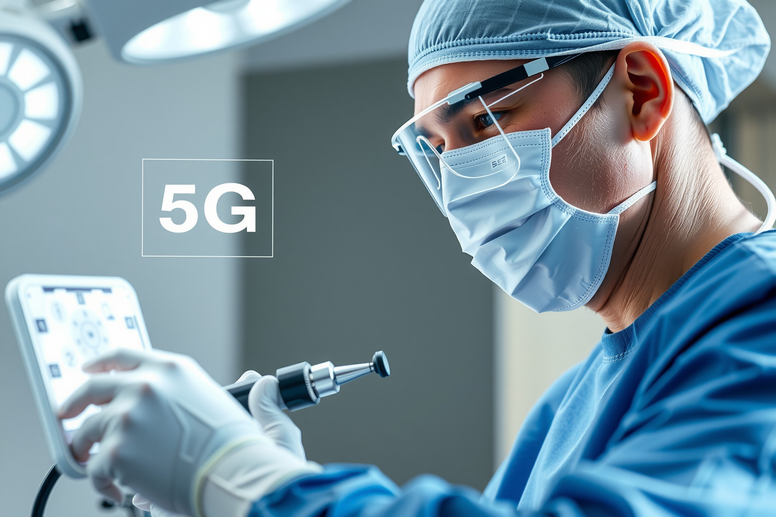 Az 5G valós idejű, precíz távsebészetet tesz lehetővé.