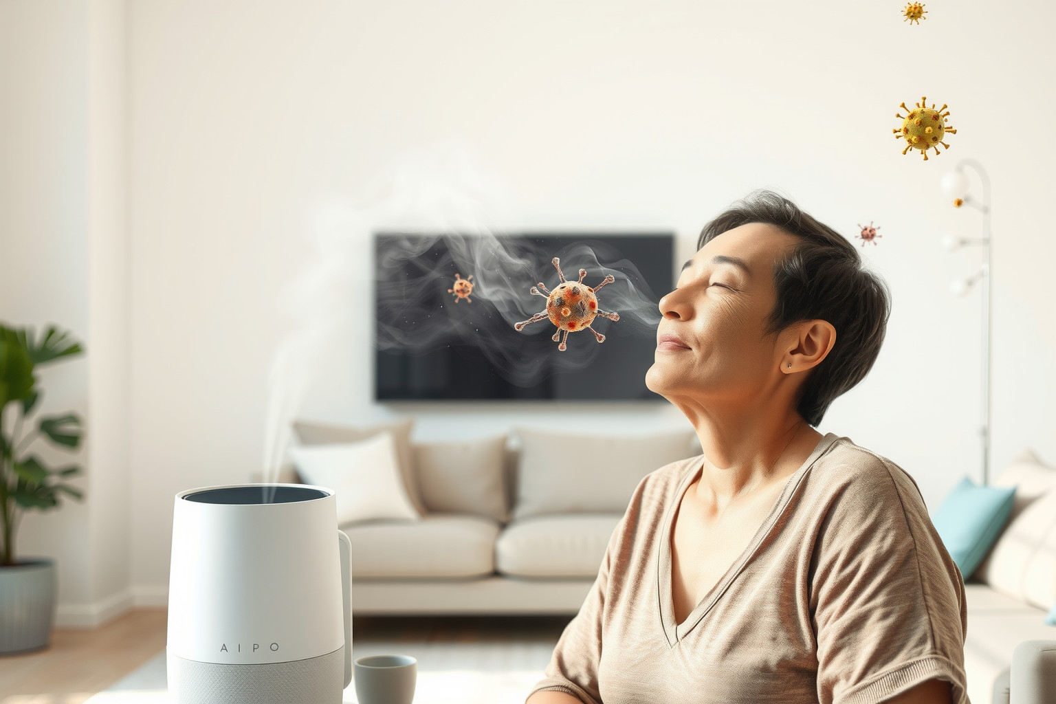 Az Air Wolf csökkenti az allergéneket, tiszta levegőt biztosítva.