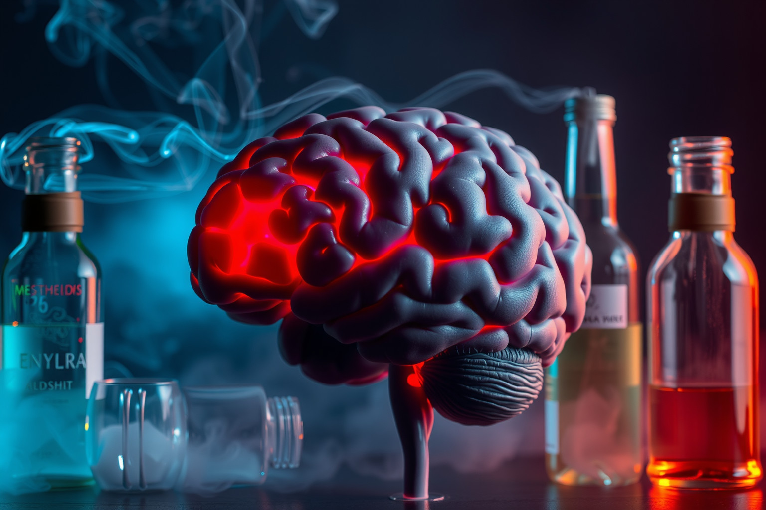 A krónikus alkohol fogyasztás súlyosan károsítja az agyi kapcsolatokat.