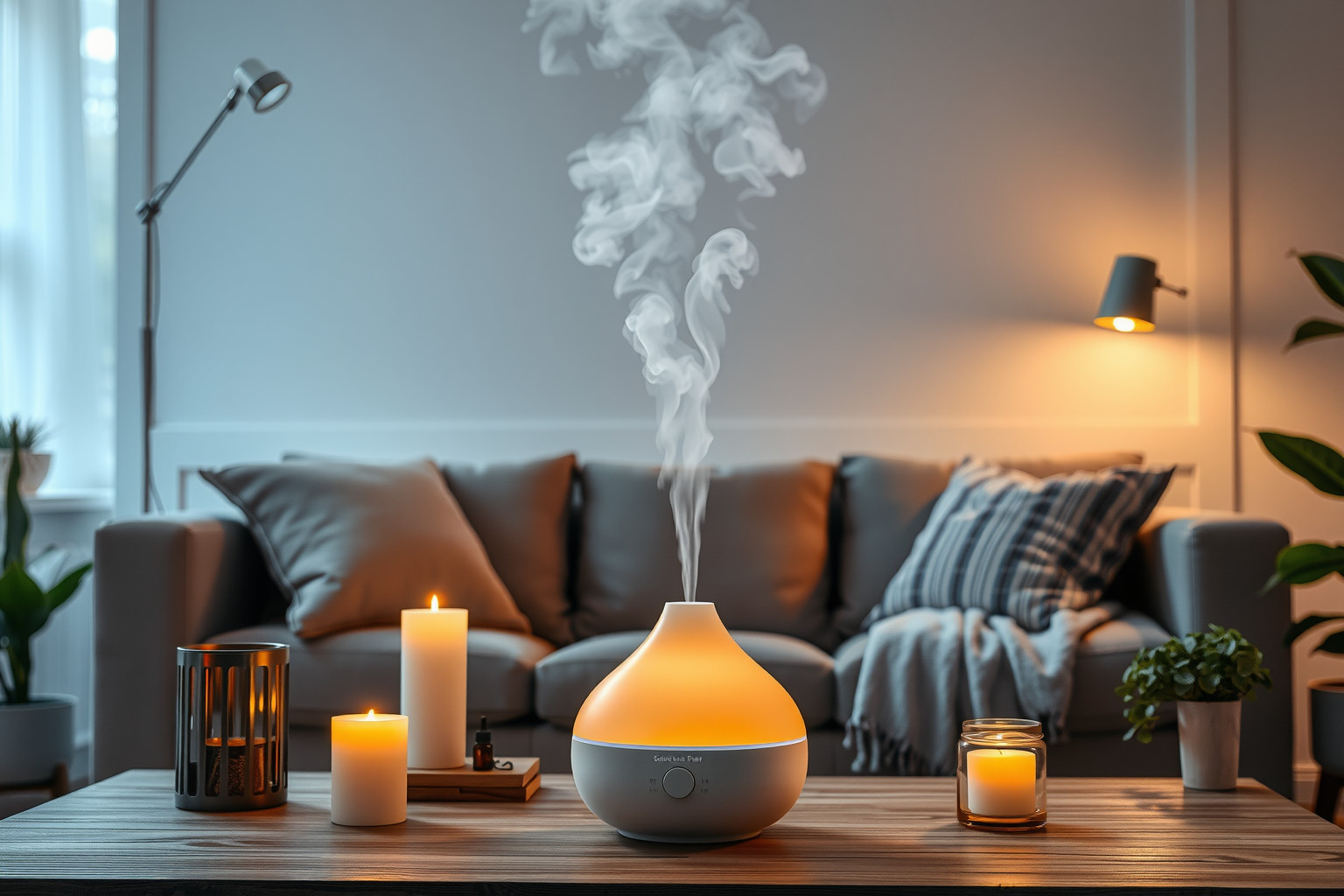 Az aroma diffúzorok illóolajai erősen támogatják a stresszoldást.