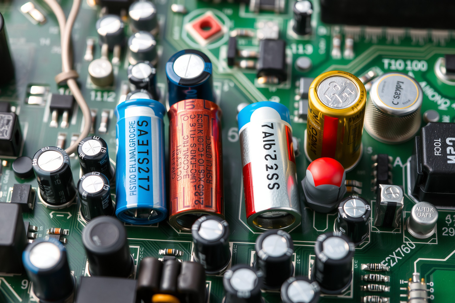 Szilárdtest kondenzátorok stabilabb alternatívát nyújtanak elektrolit helyett.