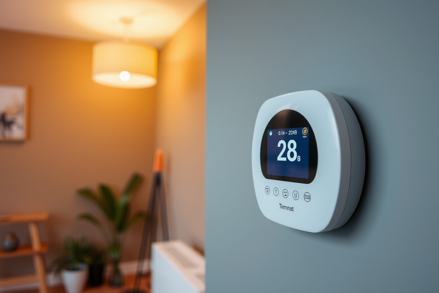 Az okos termosztát önállóan optimalizálja otthoni hőmérsékletet.