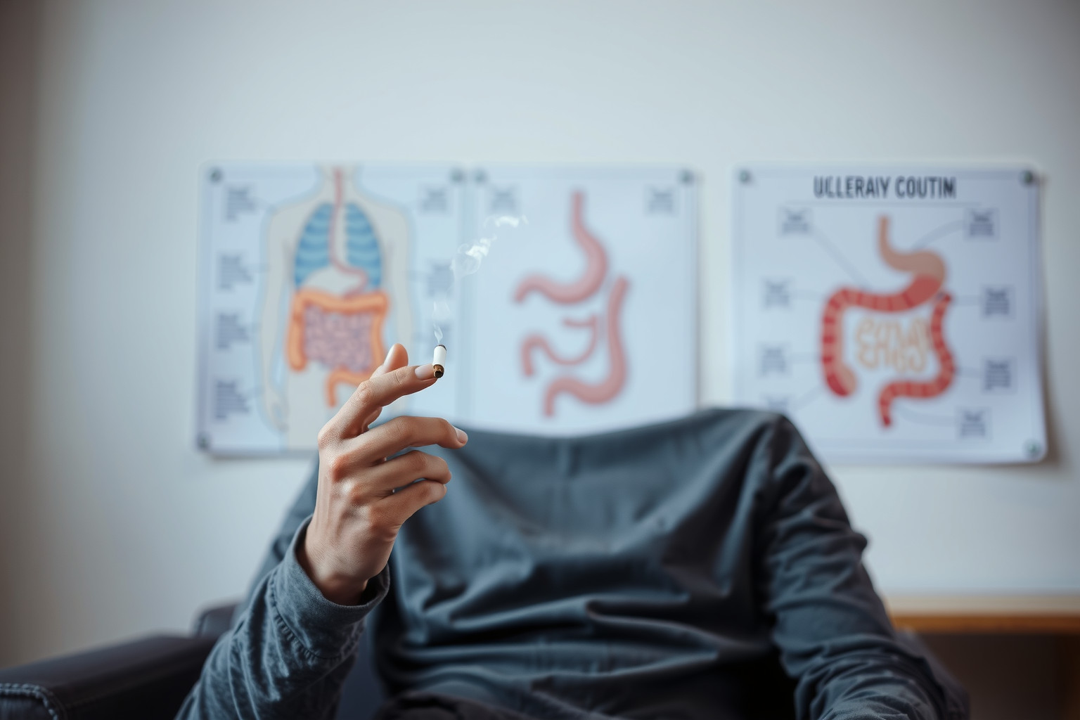 A dohányzás bizonyos esetekben enyhítheti a colitis ulcerosa tüneteit.