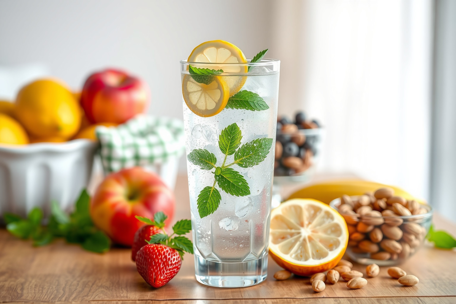 Cukormentes limonádé frissítő és egészséges alternatíva lehet.