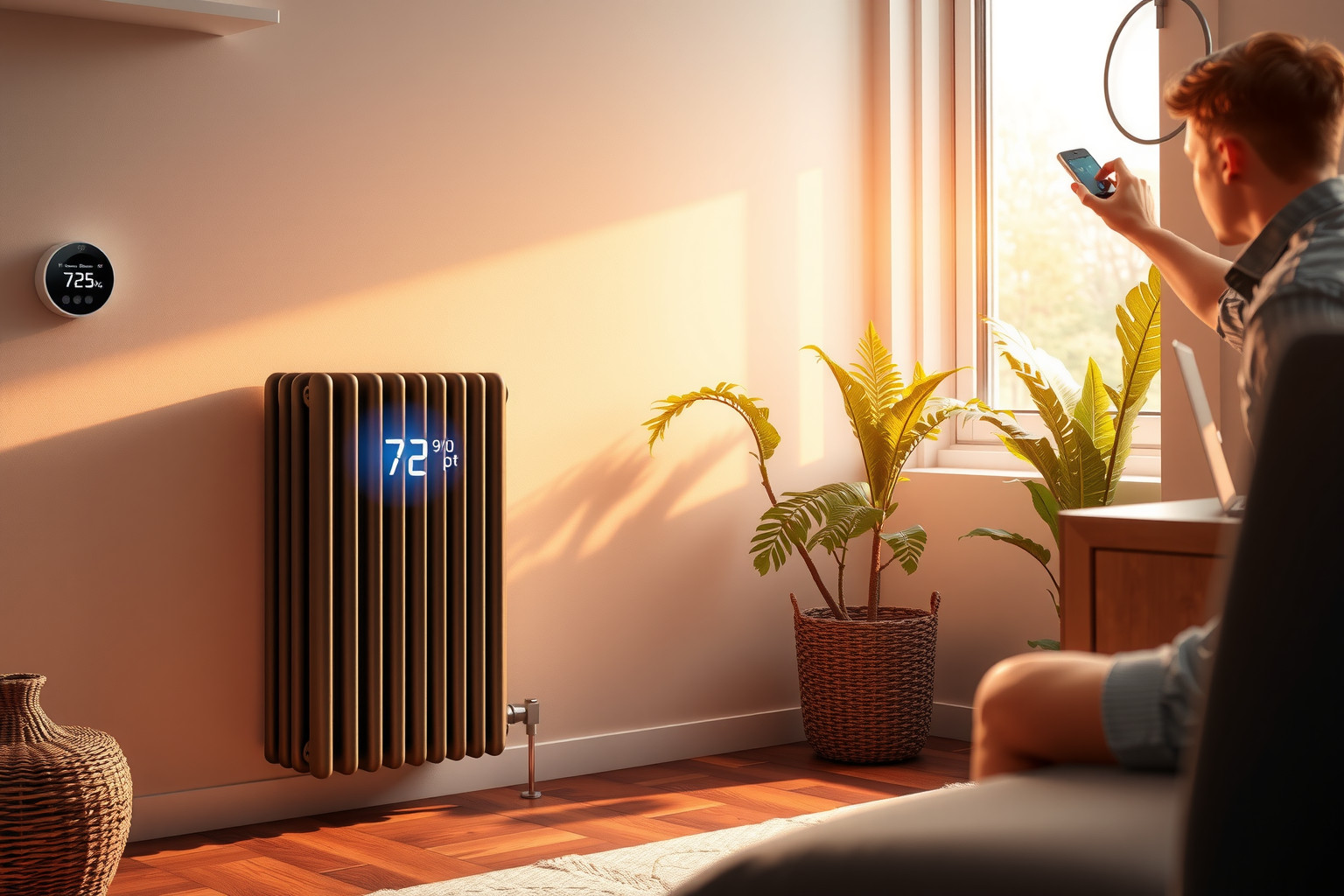 Az olajradiátorok energiatakarékosak, hosszú ideig egyenletesen melegszenek.