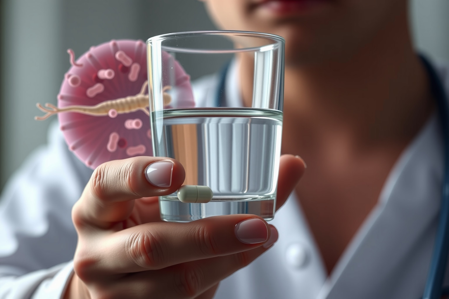 A pantoprazol fokozza a Helicobacter pylori eradikáció hatékonyságát.