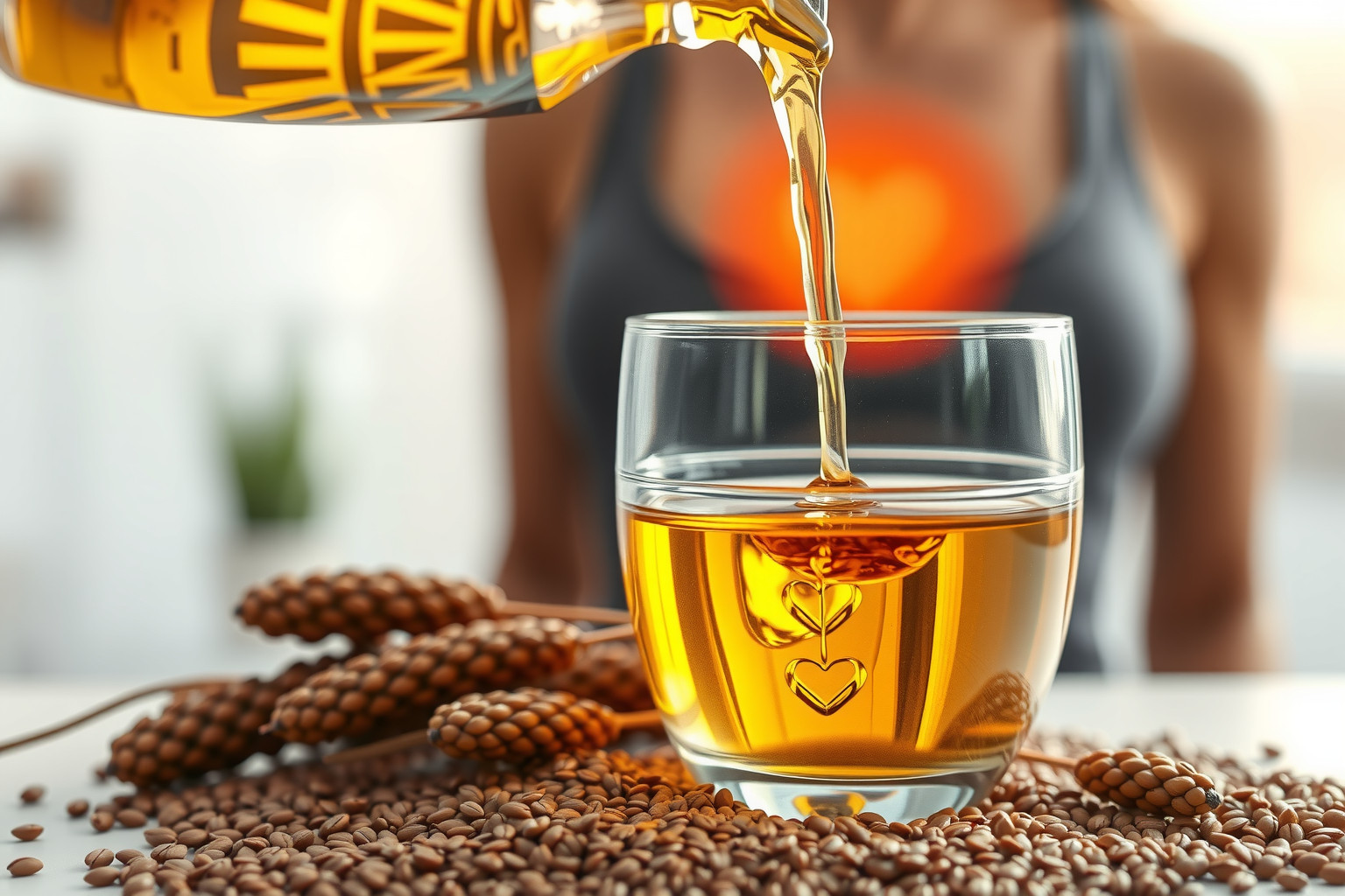A lenmagolaj omega-3 zsírsavai csökkenthetik a mellrák kockázatát.