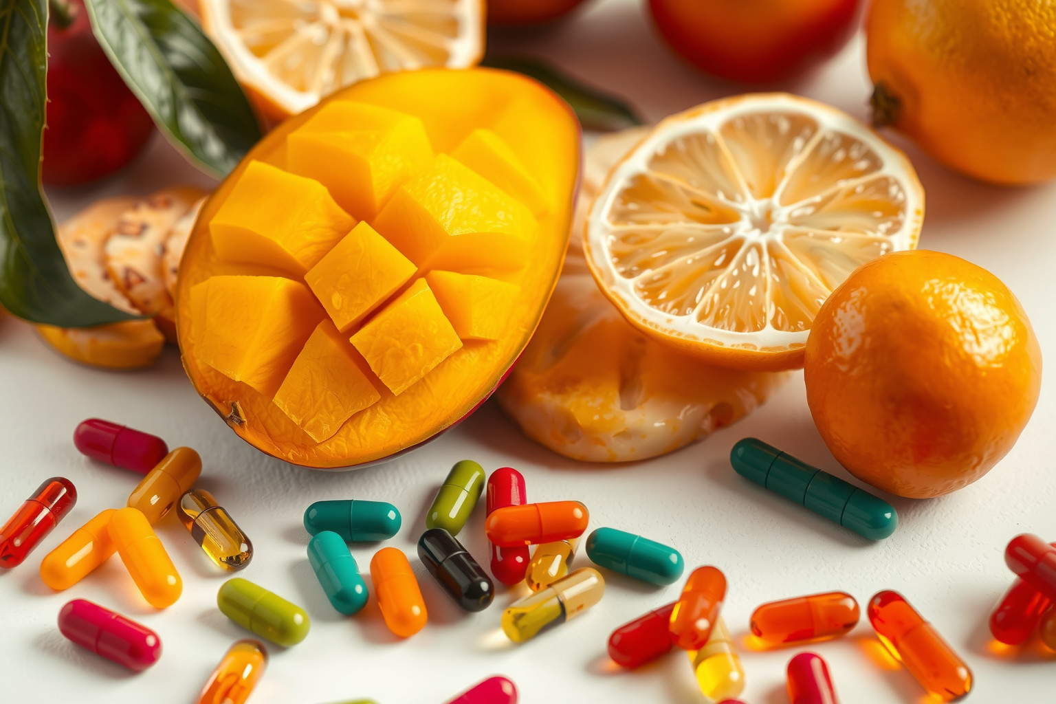 A mangó gazdag C-vitaminban, erősíti az immunrendszert.