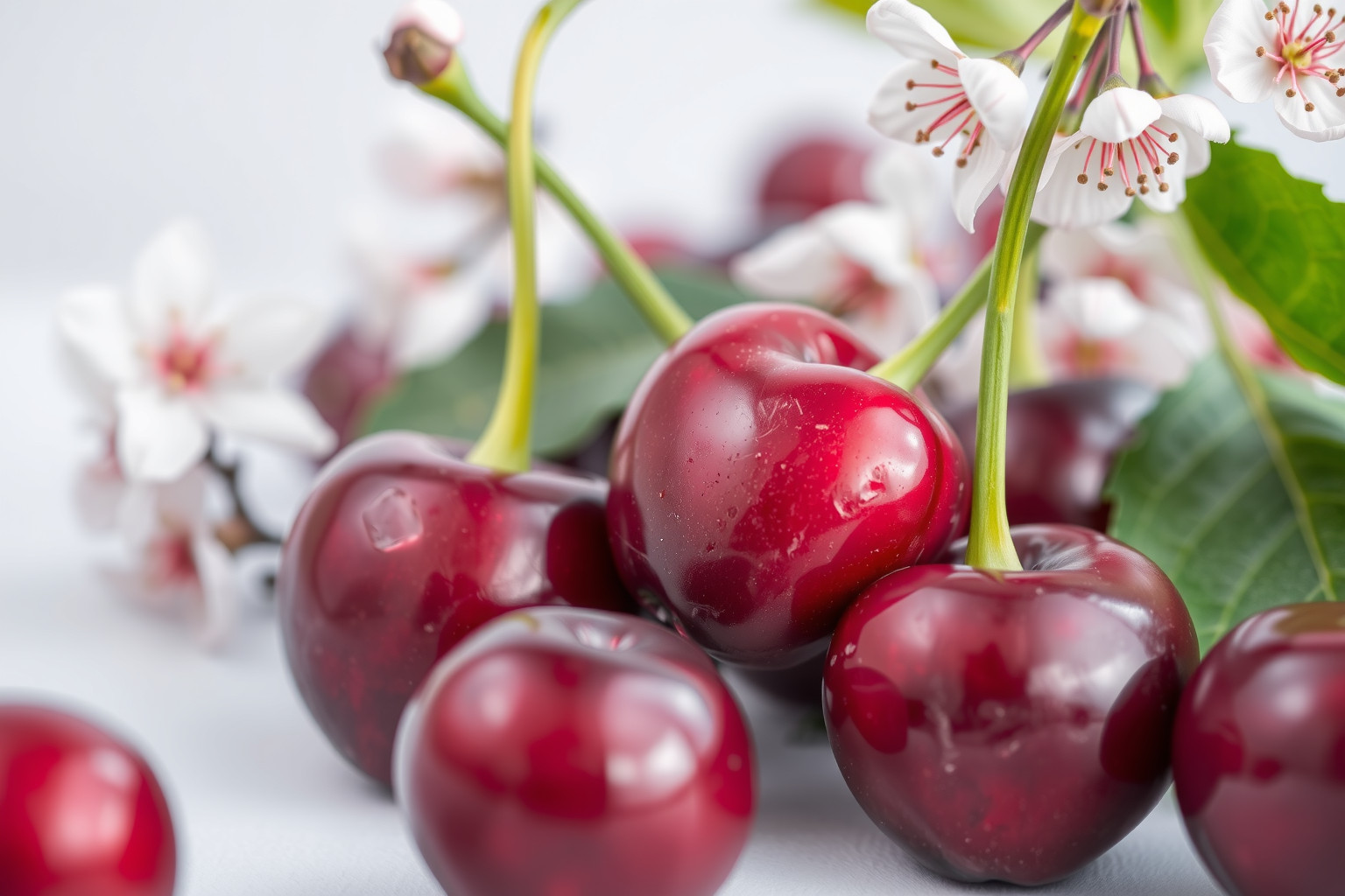A cseresznye antocianinjai erős gyulladáscsökkentő flavonoidok.