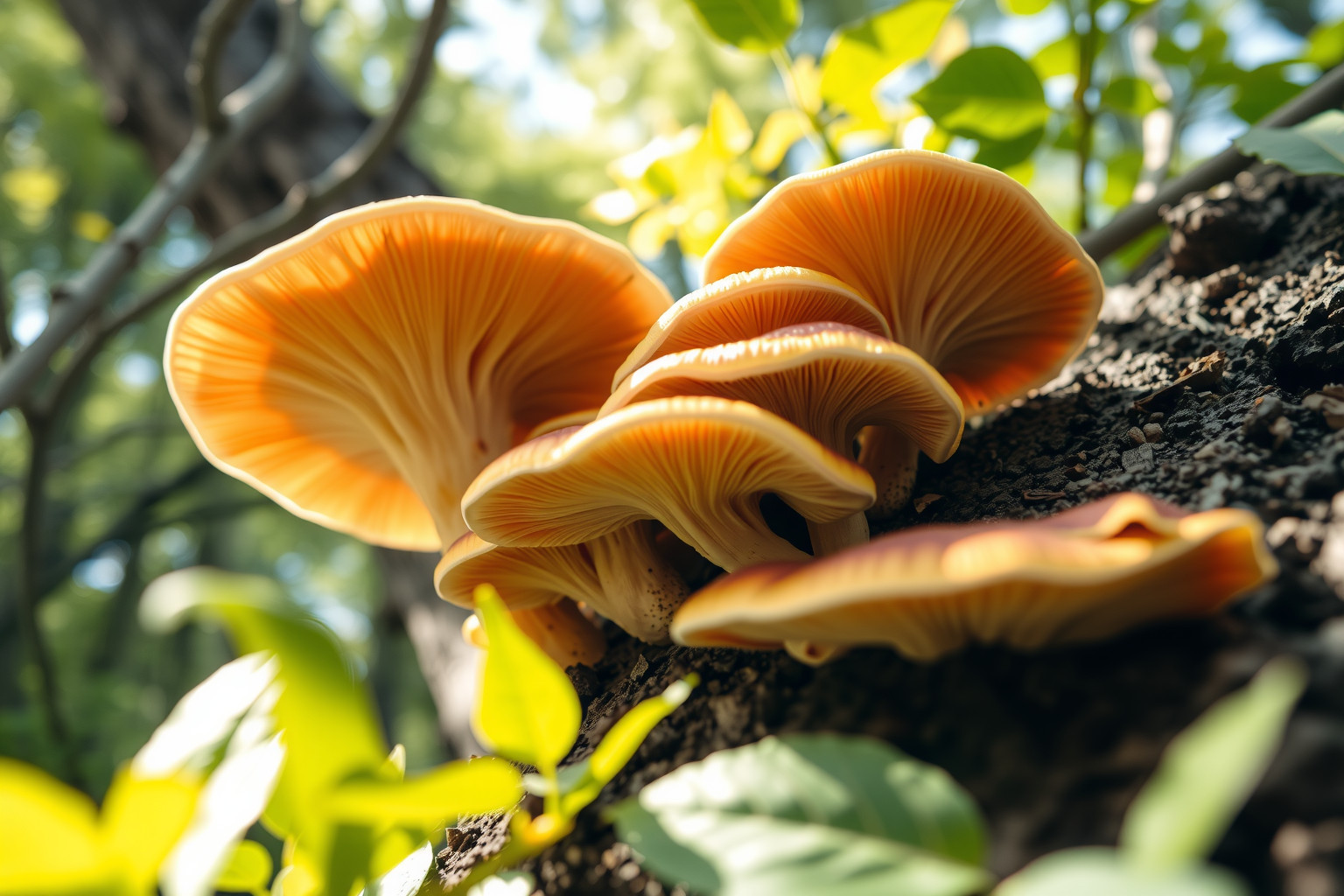 A Ganoderma lucidum csökkentheti az allergiás tünetek intenzitását.