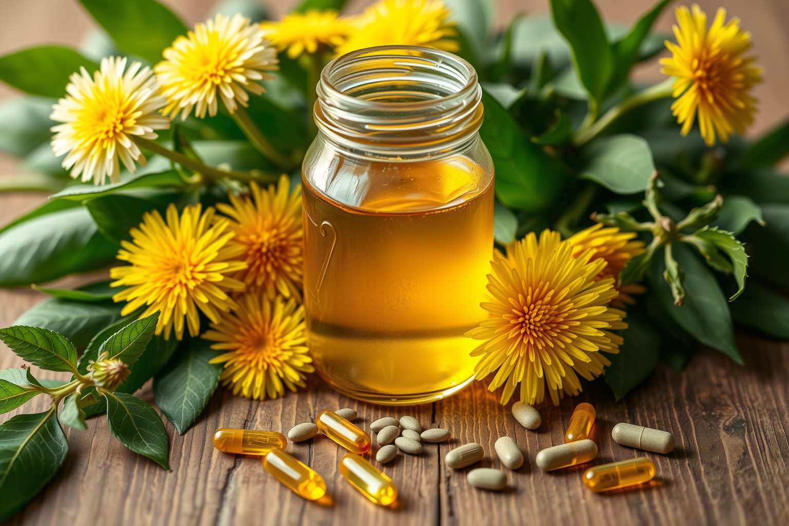 A gyermekláncfű szirup gazdag antioxidánsokban és C-vitaminban.