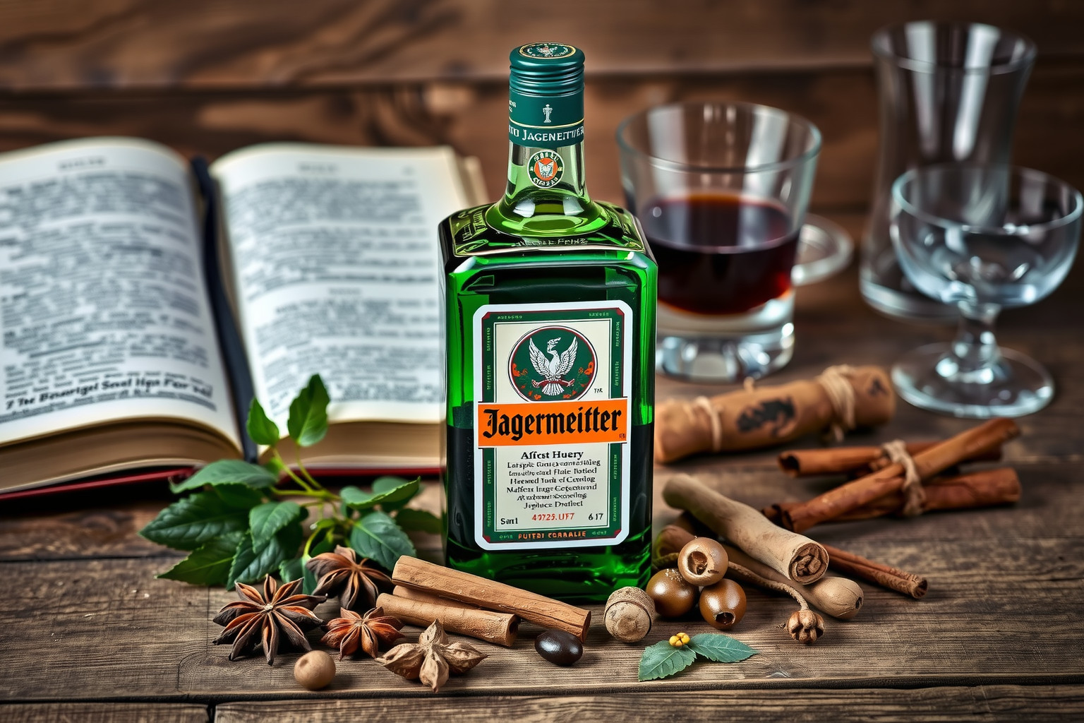 A Jägermeister gyógynövénykeveréke szerint népi gyógyító erőkkel bír.