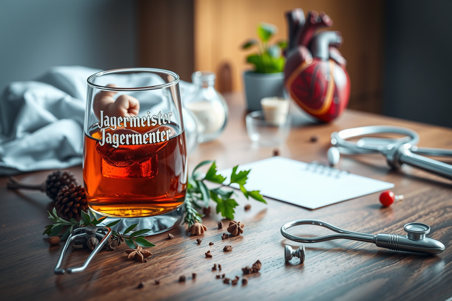 Mértékletes Jägermeister fogyasztás serkentheti az érrendszer működését.