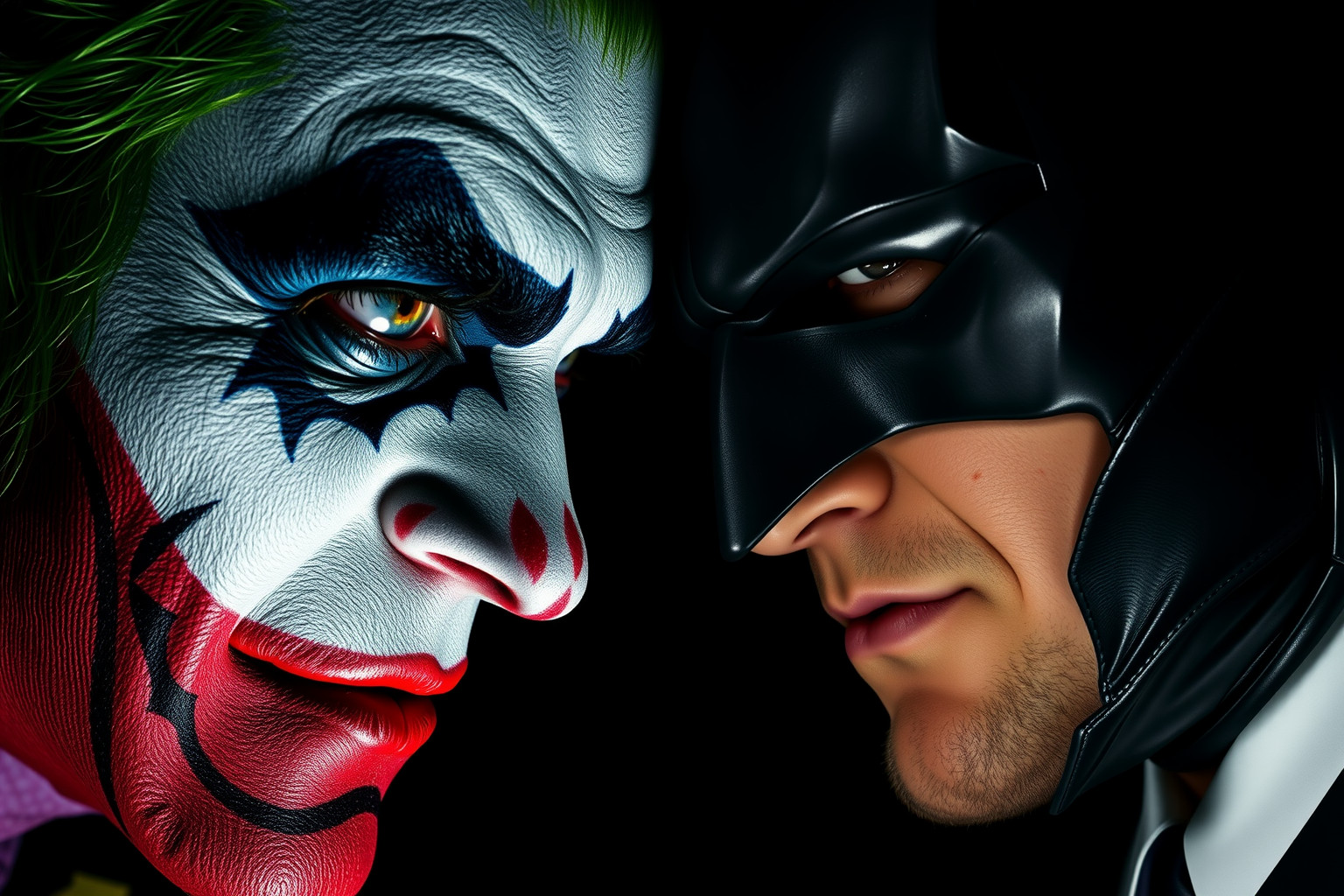 A Joker és Batman filozófiai ellentéte feszültséget szül folyamatosan.
